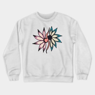 Flowery Crewneck Sweatshirt